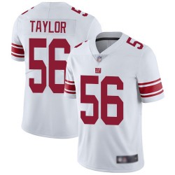 Limited Men's Lawrence Taylor White Road Jersey - #56 Football New York Giants Vapor Untouchable