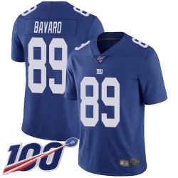 Limited Men's Mark Bavaro Royal Blue Home Jersey - #89 Football New York Giants 100th Season Vapor Untouchable