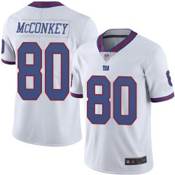 Limited Men's Phil McConkey White Jersey - #80 Football New York Giants Rush Vapor Untouchable