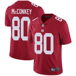 Limited Men's Phil McConkey Red Jersey - #80 Football New York Giants Inverted Legend