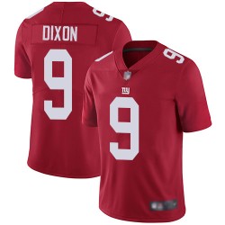 Limited Men's Riley Dixon Red Jersey - #9 Football New York Giants Inverted Legend