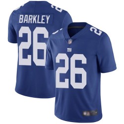 Limited Men's Saquon Barkley Royal Blue Home Jersey - #26 Football New York Giants Vapor Untouchable