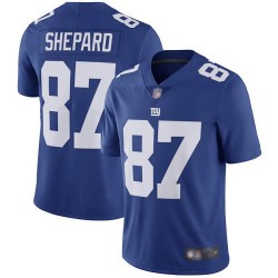 Limited Men's Sterling Shepard Royal Blue Home Jersey - #87 Football New York Giants Vapor Untouchable
