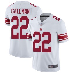 Limited Men's Wayne Gallman White Road Jersey - #22 Football New York Giants Vapor Untouchable