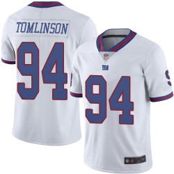 Elite Men's Dalvin Tomlinson White Jersey - #94 Football New York Giants Rush Vapor Untouchable