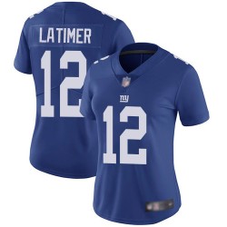 Limited Women's Cody Latimer Royal Blue Home Jersey - #12 Football New York Giants Vapor Untouchable