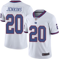 Elite Men's Janoris Jenkins White Jersey - #20 Football New York Giants Rush Vapor Untouchable