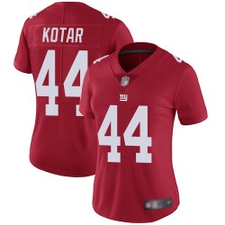 Limited Women's Doug Kotar Red Jersey - #44 Football New York Giants Inverted Legend