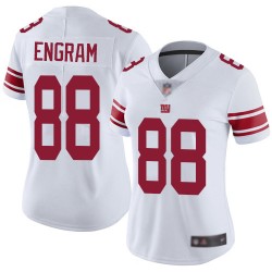 Limited Women's Evan Engram White Road Jersey - #88 Football New York Giants Vapor Untouchable