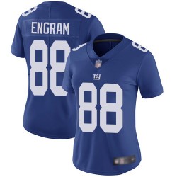 Limited Women's Evan Engram Royal Blue Home Jersey - #88 Football New York Giants Vapor Untouchable