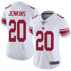 Limited Women's Janoris Jenkins White Road Jersey - #20 Football New York Giants Vapor Untouchable