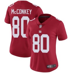 Limited Women's Phil McConkey Red Jersey - #80 Football New York Giants Inverted Legend