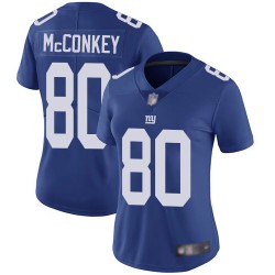 Limited Women's Phil McConkey Royal Blue Home Jersey - #80 Football New York Giants Vapor Untouchable
