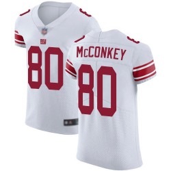 Elite Men's Phil McConkey White Road Jersey - #80 Football New York Giants Vapor Untouchable