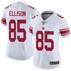 Limited Women's Rhett Ellison White Road Jersey - #85 Football New York Giants Vapor Untouchable
