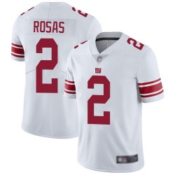 Limited Youth Aldrick Rosas White Road Jersey - #2 Football New York Giants Vapor Untouchable