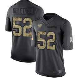 Limited Youth Alec Ogletree Black Jersey - #52 Football New York Giants 2016 Salute to Service