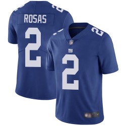 Limited Youth Aldrick Rosas Royal Blue Home Jersey - #2 Football New York Giants Vapor Untouchable