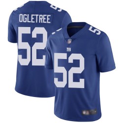 Limited Youth Alec Ogletree Royal Blue Home Jersey - #52 Football New York Giants Vapor Untouchable