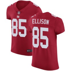 Elite Men's Rhett Ellison Red Alternate Jersey - #85 Football New York Giants Vapor Untouchable