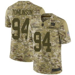 Limited Youth Dalvin Tomlinson Camo Jersey - #94 Football New York Giants 2018 Salute to Service