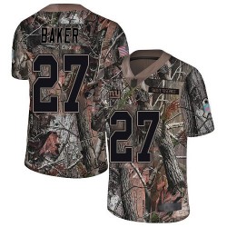Limited Youth Deandre Baker Camo Jersey - #27 Football New York Giants Rush Realtree