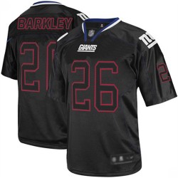 Elite Men's Saquon Barkley Lights Out Black Jersey - #26 Football New York Giants