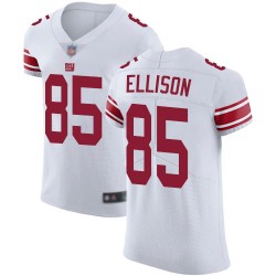 Elite Men's Rhett Ellison White Road Jersey - #85 Football New York Giants Vapor Untouchable