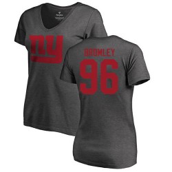 Limited Youth Dexter Lawrence Royal Blue Jersey - #97 Football New York Giants Therma Long Sleeve