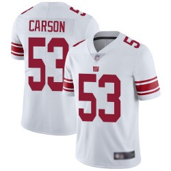 Limited Youth Harry Carson White Road Jersey - #53 Football New York Giants Vapor Untouchable