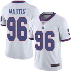 Limited Youth Kareem Martin White Jersey - #96 Football New York Giants Rush Vapor Untouchable