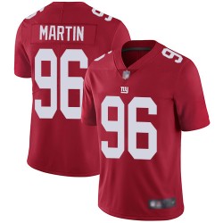 Limited Youth Kareem Martin Red Jersey - #96 Football New York Giants Inverted Legend