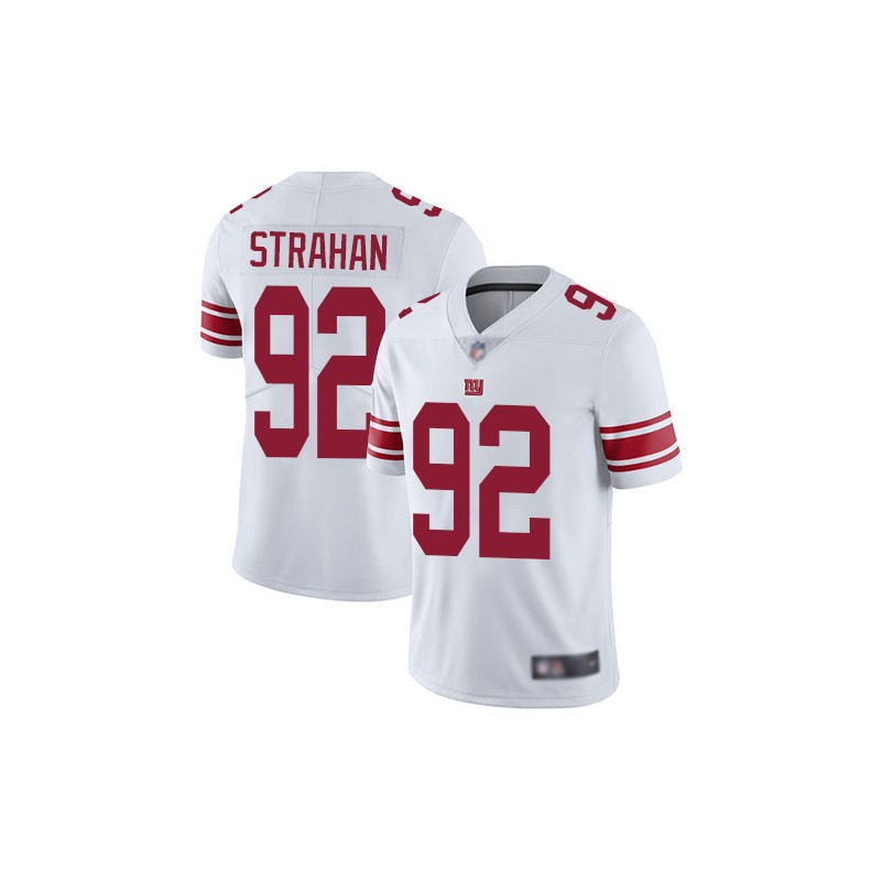 Limited Youth Michael Strahan White Road Jersey - #92 Football New York  Giants Vapor Untouchable Size S(10-12)