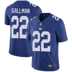 Limited Youth Wayne Gallman Royal Blue Home Jersey - #22 Football New York Giants Vapor Untouchable