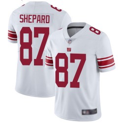 Limited Youth Sterling Shepard White Road Jersey - #87 Football New York Giants Vapor Untouchable