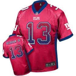 Elite Youth Odell Beckham Jr Red Jersey - #13 Football New York Giants Drift Fashion