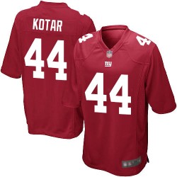 Game Men's Doug Kotar Red Alternate Jersey - #44 Football New York Giants