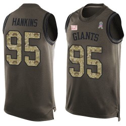 Golden Tate III Ash Name & Number Logo - #15 Football New York Giants Long Sleeve T-Shirt