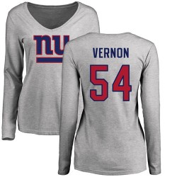 Women's Dexter Lawrence Royal Blue Name & Number Logo - #97 Football New York Giants Pullover Hoodie