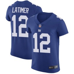 Elite Men's Cody Latimer Royal Blue Home Jersey - #12 Football New York Giants Vapor Untouchable