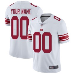 Limited Youth White Road Jersey - Football Customized New York Giants Vapor Untouchable