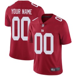 Limited Youth Red Alternate Jersey - Football Customized New York Giants Vapor Untouchable