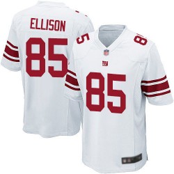 Game Men's Rhett Ellison White Road Jersey - #85 Football New York Giants