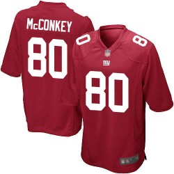 Game Men's Phil McConkey Red Alternate Jersey - #80 Football New York Giants