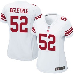 Game Women's Alec Ogletree White Road Jersey - #52 Football New York Giants