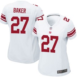 Game Women's Deandre Baker White Road Jersey - #27 Football New York Giants