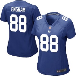 Game Women's Evan Engram Royal Blue Home Jersey - #88 Football New York Giants
