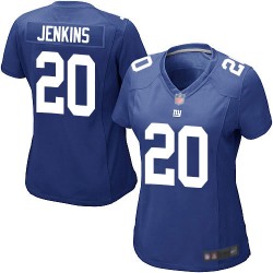 Game Women's Janoris Jenkins Royal Blue Home Jersey - #20 Football New York Giants
