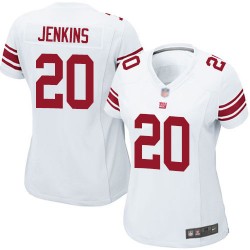 Game Women's Janoris Jenkins White Road Jersey - #20 Football New York Giants