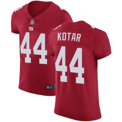 Elite Men's Doug Kotar Red Alternate Jersey - #44 Football New York Giants Vapor Untouchable